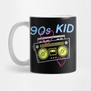 90's Kid Retro Aesthetic Cassette Player Mug